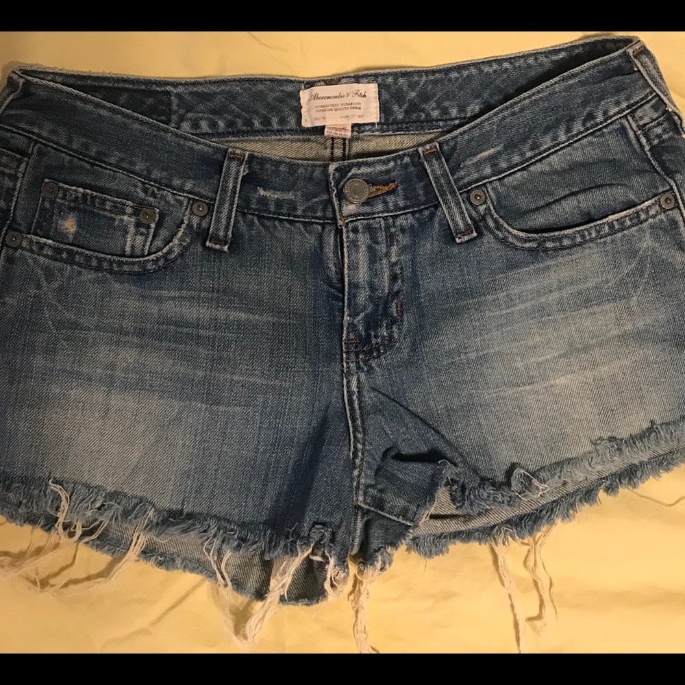 Women’s Abercrombie and Fitch Distressed Shorts